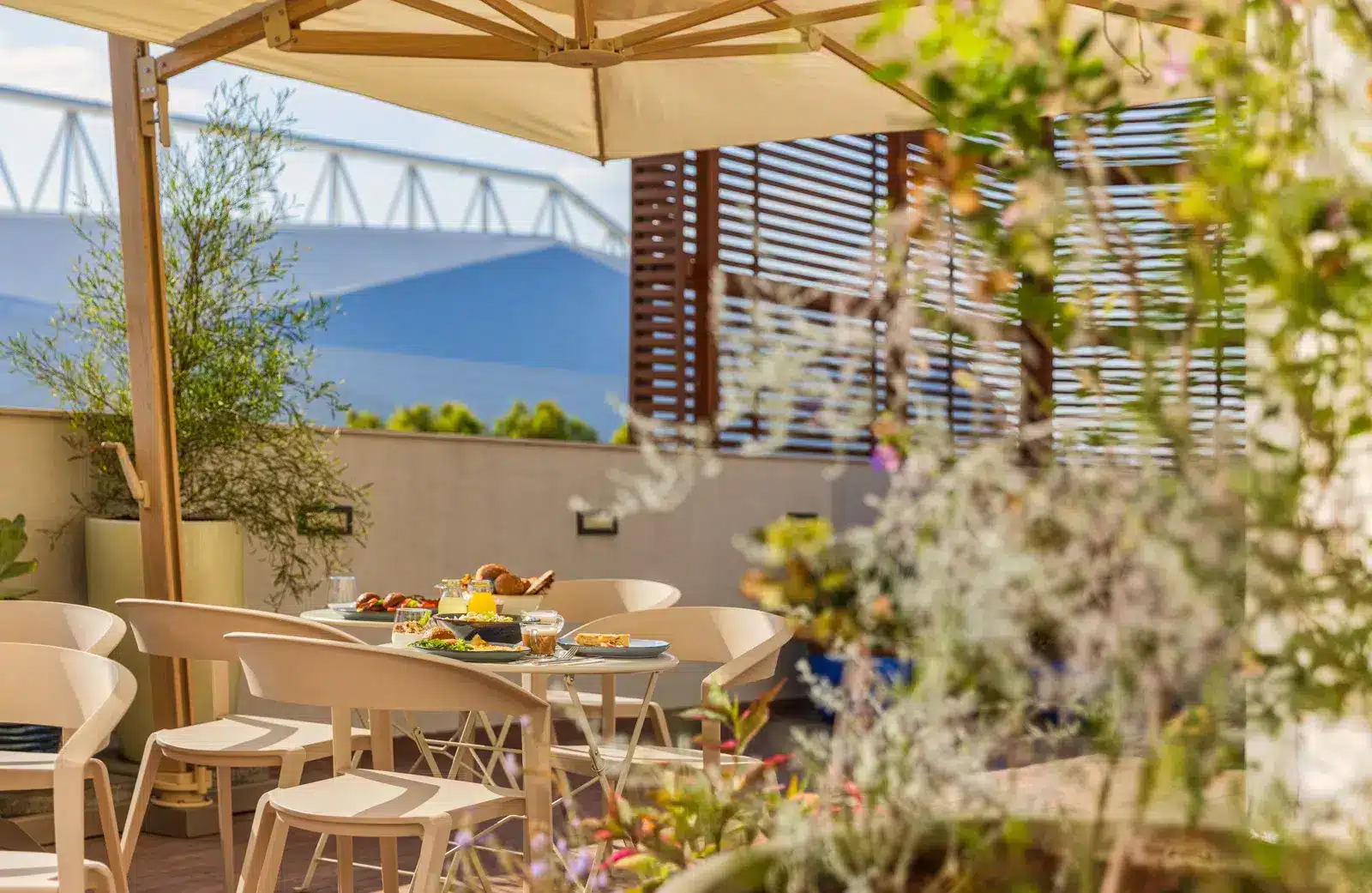 Bright guest room at Abba Hotel Tel Aviv–Yafo